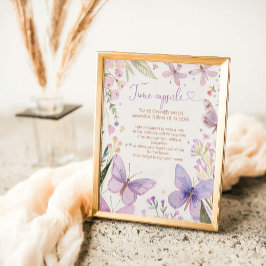 Fairy Eerste Verjaardag 1e Verjaardag Tijd Capsule Poster