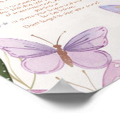 Fairy Eerste Verjaardag 1e Verjaardag Tijd Capsule Poster (Hoek)