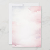 Fairy eerste verjaardag betoverde bos dank u kaart (Achterkant)