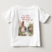 Fairy eerste verjaardag gepersonaliseerde familie (Achterkant)