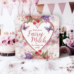 Fairy eerste verjaardag mini dank u notitiekaartje<br><div class="desc">Druk uw dankbaarheid uit met onze Fairy First Birthday Mini Dank u Kaarten. Deze charmante 2.5x2.5 inch kaarten hebben hetzelfde grillige ontwerp als onze grotere bedankjes, compleet met een prachtige waterverf bloemenachtergrond, vlinders, en de oprechte boodschap, "Bedankt fee veel voor het komen naar mijn feest" in een prachtig hart. De...</div>