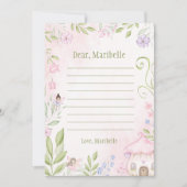 Fairy Eerste Verjaardag Tijd Capsule Note Kaart (Voorkant)