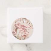 Fairy Eerste Verjaardagsfeest Thema Aangepast dank Bedankjes Labels (In situ)