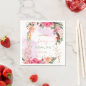 Fairy Eerste Verjaardagsfeestje Baby Meisje Servet (Insitu)