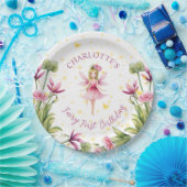 Fairy Eerste Verjaardagsfeestje Papier Bord (Feest)