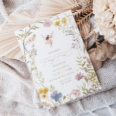 Fairy Eerste Waterverf Bloemen Meisjes 1e Verjaard Kaart