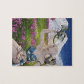 Fairy Elf and Baby Dragons Cute Landscape Legpuzzel (Horizontaal)