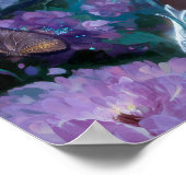 Fairy Elf Black Fantasy Art African American Poster (Hoek)