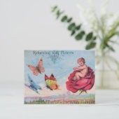 Fairy en Butterflies Keulen Ad Briefkaart (Staand voorkant)