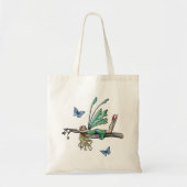 Fairy en Butterfly Budget Canvas tas (Voorkant)