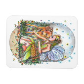Fairy en de fawn magneet (Horizontaal)