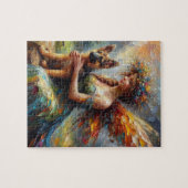 Fairy en Duitse herder puppy Legpuzzel (Horizontaal)
