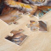Fairy en haar Baby Tiger Fairy Legpuzzel (Zijkant)