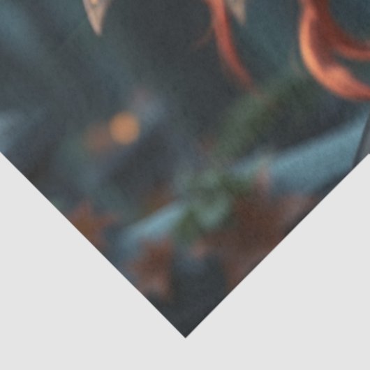 Fairy en haar kat tissuepapier (Detail)