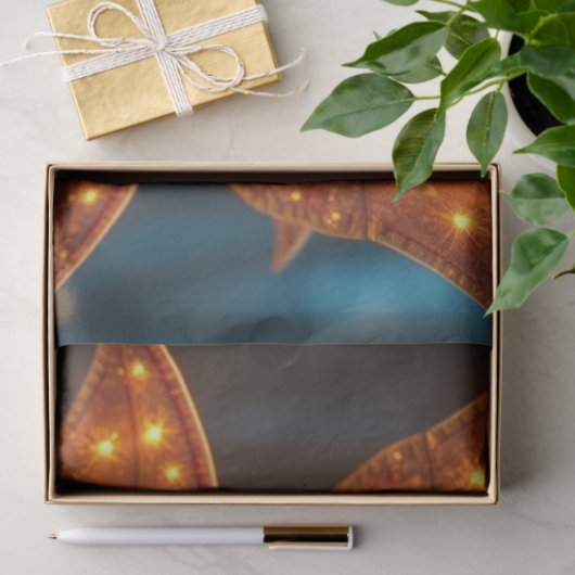 Fairy en haar kat tissuepapier (Geschenk)