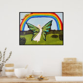 FAIRY EN HET RAINBOW POSTER (Keuken)