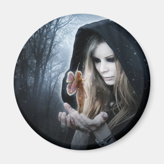 Fairy en meisje magneet (Voorkant)