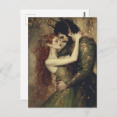 Fairy en Pan Briefkaart (Voorkant / Achterkant)