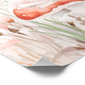 Fairy en Wildbloemen Verjaardag Welkomstbord Poster (Hoek)