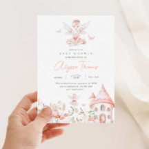 Fairy en Wildflower Baby shower