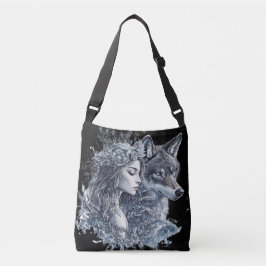 Fairy en Wolf Crossbody Tas