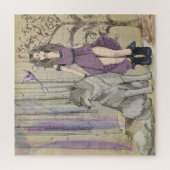 Fairy en Wolf Legpuzzel (Verticaal)