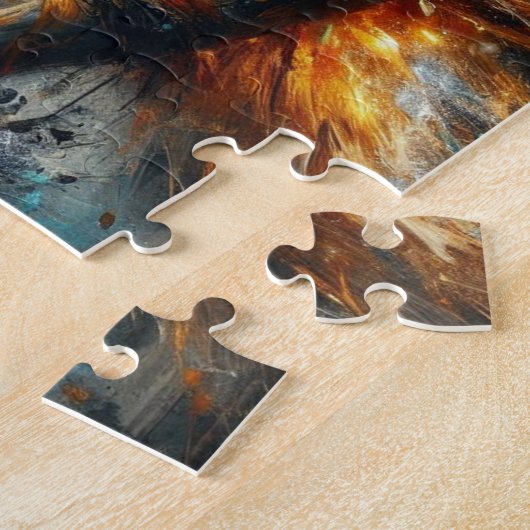 Fairy en zijn Boston Terrier Puppy Legpuzzel (Zijkant)