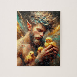 Fairy en zijn Buff Chicks Legpuzzel