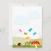 Fairy Enchanted Birthday Party Kaart (Achterkant)