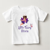 Fairy Enchanted Forest Meisje Een Verjaardag Baby (Voorkant)