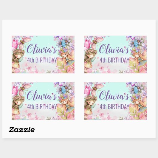 Fairy enchanted Forest sticker (Vel)