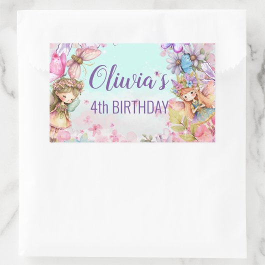 Fairy enchanted Forest sticker (Tas)