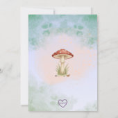 Fairy Enchanted Four-est verjaardag Kaart (Achterkant)