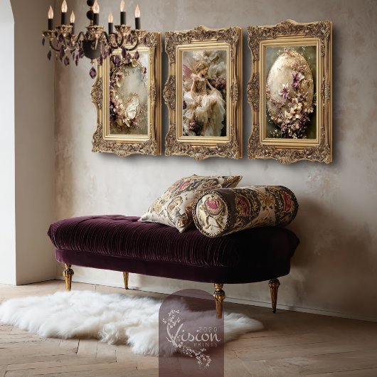 Fairy Ethereal Fantasy Butterfly Botanical Inpakpapier Vel