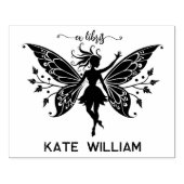 Fairy ex libris stempel (Afrduk)