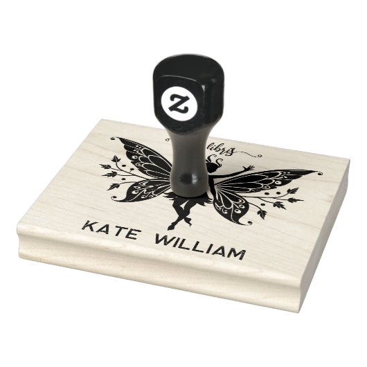 Fairy ex libris stempel (Stempel)