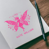 Fairy ex libris zelfinktende stempel