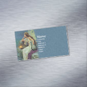   Fairy Fae Harp Candle Ocean Magnetisch Visitekaartje (Voorbeeld)