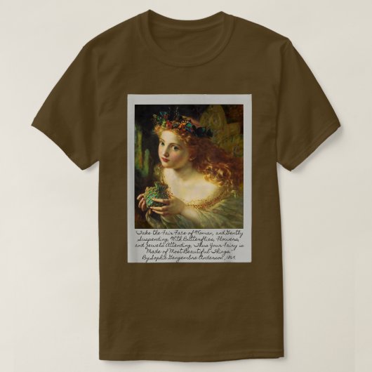 Fairy Faerie Art T-shirt (Design voorkant)