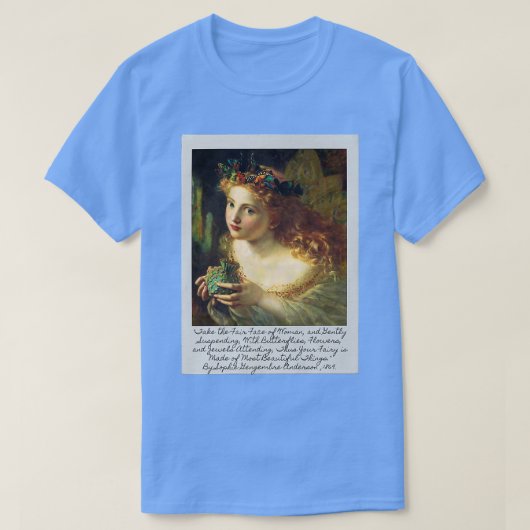 Fairy Faerie ArtT-Shirt T-shirt (Design voorkant)