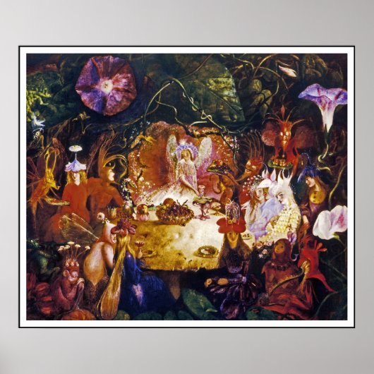 Fairy (Faerie) Poster Print: Fairy Banket (Voorkant)