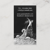 Fairy Fairyland  Art 7hej Visitekaartje (Achterkant)