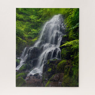 Fairy Falls Colombia River Gorge Oregon. Legpuzzel