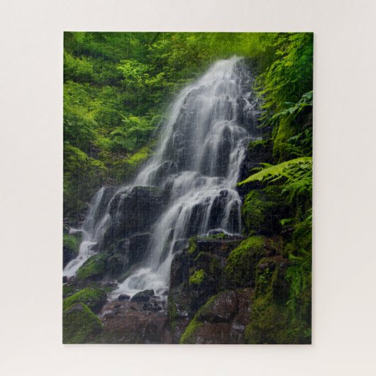 Fairy Falls | Colombia River Gorge Oregon. Legpuzzel (Verticaal)