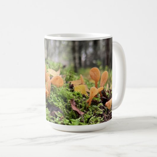 Fairy Fan Mushrooms - 15 oz. Mok (Voorkant rechts)