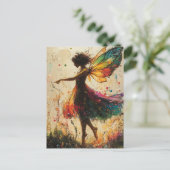 Fairy Fantasy Briefkaart (Staand voorkant)