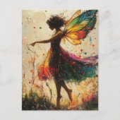 Fairy Fantasy Briefkaart (Voorkant)