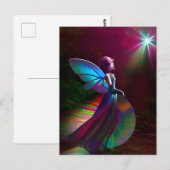 Fairy Fantasy Briefkaart (Voorkant / Achterkant)