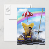 Fairy Fantasy Briefkaart (Voorkant / Achterkant)
