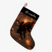 Fairy Fantasy Kerstmis stoppen Kleine Kerstsok (Voorkant (Hangend))